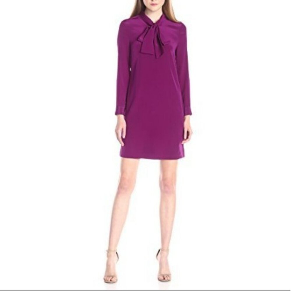 Ted Baker London Silk Bow Necktie Tunic Dress.  Ted Baker sz 0